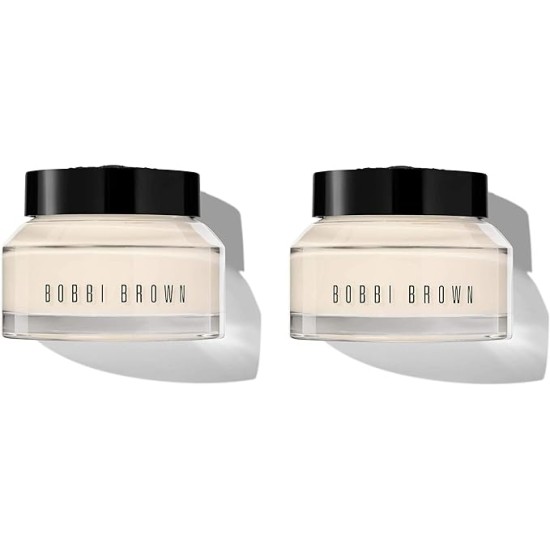Bobbi Brown full-size vitamin rich facial base, 1.7 ounces per bottle